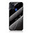 Handyhülle Silikon Hülle Rahmen Schutzhülle Spiegel Modisch Muster für Samsung Galaxy A21s Schwarz