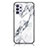 Handyhülle Silikon Hülle Rahmen Schutzhülle Spiegel Modisch Muster für Samsung Galaxy A32 4G Weiß