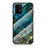Handyhülle Silikon Hülle Rahmen Schutzhülle Spiegel Modisch Muster für Samsung Galaxy A91
