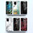 Handyhülle Silikon Hülle Rahmen Schutzhülle Spiegel Modisch Muster für Samsung Galaxy A91
