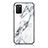 Handyhülle Silikon Hülle Rahmen Schutzhülle Spiegel Modisch Muster für Samsung Galaxy F02S SM-E025F Weiß