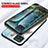 Handyhülle Silikon Hülle Rahmen Schutzhülle Spiegel Modisch Muster für Samsung Galaxy F12