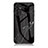 Handyhülle Silikon Hülle Rahmen Schutzhülle Spiegel Modisch Muster für Samsung Galaxy F13 4G Schwarz