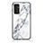 Handyhülle Silikon Hülle Rahmen Schutzhülle Spiegel Modisch Muster für Samsung Galaxy F13 4G Weiß