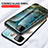 Handyhülle Silikon Hülle Rahmen Schutzhülle Spiegel Modisch Muster für Samsung Galaxy F42 5G