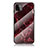 Handyhülle Silikon Hülle Rahmen Schutzhülle Spiegel Modisch Muster für Samsung Galaxy F42 5G Rot