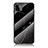 Handyhülle Silikon Hülle Rahmen Schutzhülle Spiegel Modisch Muster für Samsung Galaxy F42 5G Schwarz