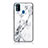 Handyhülle Silikon Hülle Rahmen Schutzhülle Spiegel Modisch Muster für Samsung Galaxy M21 Weiß