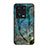 Handyhülle Silikon Hülle Rahmen Schutzhülle Spiegel Modisch Muster für Xiaomi Mi 13 5G Blau