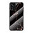 Handyhülle Silikon Hülle Rahmen Schutzhülle Spiegel Modisch Muster für Xiaomi Poco M4 Pro 5G Gold und Schwarz