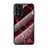 Handyhülle Silikon Hülle Rahmen Schutzhülle Spiegel Modisch Muster für Xiaomi Poco X4 NFC Rot