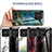 Handyhülle Silikon Hülle Rahmen Schutzhülle Spiegel Modisch Muster für Xiaomi Redmi 10 Power