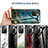 Handyhülle Silikon Hülle Rahmen Schutzhülle Spiegel Modisch Muster für Xiaomi Redmi Note 11 4G (2021)