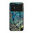Handyhülle Silikon Hülle Rahmen Schutzhülle Spiegel Modisch Muster für Xiaomi Redmi Note 11R 5G Blau