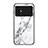 Handyhülle Silikon Hülle Rahmen Schutzhülle Spiegel Modisch Muster für Xiaomi Redmi Note 11R 5G Weiß