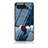 Handyhülle Silikon Hülle Rahmen Schutzhülle Spiegel Modisch Muster LS1 für Asus ROG Phone 5s Blau