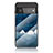 Handyhülle Silikon Hülle Rahmen Schutzhülle Spiegel Modisch Muster LS1 für Google Pixel 6 Pro 5G Blau