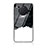 Handyhülle Silikon Hülle Rahmen Schutzhülle Spiegel Modisch Muster LS1 für Huawei Nova 8i Schwarz