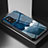 Handyhülle Silikon Hülle Rahmen Schutzhülle Spiegel Modisch Muster LS1 für Oppo A74 4G