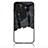 Handyhülle Silikon Hülle Rahmen Schutzhülle Spiegel Modisch Muster LS1 für Oppo Reno11 Pro 5G