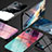 Handyhülle Silikon Hülle Rahmen Schutzhülle Spiegel Modisch Muster LS1 für Samsung Galaxy A02