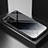 Handyhülle Silikon Hülle Rahmen Schutzhülle Spiegel Modisch Muster LS1 für Samsung Galaxy A02s Grau