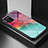 Handyhülle Silikon Hülle Rahmen Schutzhülle Spiegel Modisch Muster LS1 für Samsung Galaxy A02s Rot