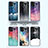 Handyhülle Silikon Hülle Rahmen Schutzhülle Spiegel Modisch Muster LS1 für Samsung Galaxy A03