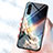 Handyhülle Silikon Hülle Rahmen Schutzhülle Spiegel Modisch Muster LS1 für Samsung Galaxy A04s