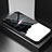 Handyhülle Silikon Hülle Rahmen Schutzhülle Spiegel Modisch Muster LS1 für Samsung Galaxy A04s Schwarz