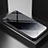 Handyhülle Silikon Hülle Rahmen Schutzhülle Spiegel Modisch Muster LS1 für Samsung Galaxy A10e Grau