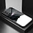 Handyhülle Silikon Hülle Rahmen Schutzhülle Spiegel Modisch Muster LS1 für Samsung Galaxy A23 5G Schwarz
