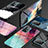 Handyhülle Silikon Hülle Rahmen Schutzhülle Spiegel Modisch Muster LS1 für Samsung Galaxy A52 5G