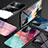 Handyhülle Silikon Hülle Rahmen Schutzhülle Spiegel Modisch Muster LS1 für Samsung Galaxy A72 4G