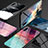 Handyhülle Silikon Hülle Rahmen Schutzhülle Spiegel Modisch Muster LS1 für Samsung Galaxy A90 5G