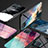 Handyhülle Silikon Hülle Rahmen Schutzhülle Spiegel Modisch Muster LS1 für Samsung Galaxy F12