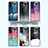Handyhülle Silikon Hülle Rahmen Schutzhülle Spiegel Modisch Muster LS1 für Samsung Galaxy F13 4G