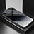 Handyhülle Silikon Hülle Rahmen Schutzhülle Spiegel Modisch Muster LS1 für Samsung Galaxy M01s Grau