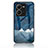 Handyhülle Silikon Hülle Rahmen Schutzhülle Spiegel Modisch Muster LS1 für Vivo V25 5G Blau