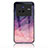 Handyhülle Silikon Hülle Rahmen Schutzhülle Spiegel Modisch Muster LS1 für Vivo X80 5G Violett
