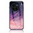 Handyhülle Silikon Hülle Rahmen Schutzhülle Spiegel Modisch Muster LS1 für Vivo X90 5G Violett