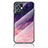 Handyhülle Silikon Hülle Rahmen Schutzhülle Spiegel Modisch Muster LS1 für Vivo Y30 5G Violett