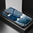 Handyhülle Silikon Hülle Rahmen Schutzhülle Spiegel Modisch Muster LS1 für Vivo Y51 (2021) Blau
