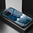 Handyhülle Silikon Hülle Rahmen Schutzhülle Spiegel Modisch Muster LS1 für Xiaomi Poco X3 GT 5G Blau