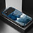 Handyhülle Silikon Hülle Rahmen Schutzhülle Spiegel Modisch Muster LS1 für Xiaomi Poco X4 Pro 5G Blau