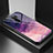 Handyhülle Silikon Hülle Rahmen Schutzhülle Spiegel Modisch Muster LS1 für Xiaomi Redmi 9 Prime India Violett