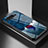 Handyhülle Silikon Hülle Rahmen Schutzhülle Spiegel Modisch Muster LS2 für Asus ROG Phone 5s Blau