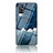 Handyhülle Silikon Hülle Rahmen Schutzhülle Spiegel Modisch Muster LS2 für Vivo Y31 (2021) Blau