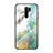 Handyhülle Silikon Hülle Rahmen Schutzhülle Spiegel Modisch Muster LS2 für Xiaomi Redmi 9 Grün