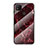 Handyhülle Silikon Hülle Rahmen Schutzhülle Spiegel Modisch Muster LS2 für Xiaomi Redmi 9C NFC Rot